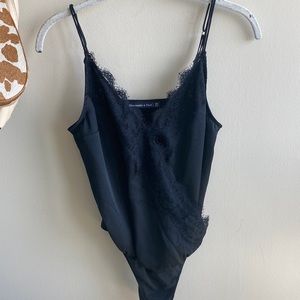 Abercrombie lace cami bodysuit